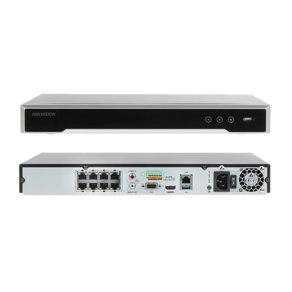 Hikvision 8-ch 1U PoE 4K NVR Planet Security USA Planet