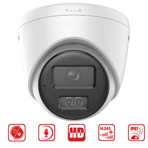 Hikvision DS-2CD1383G2-LIUF / 8 MP Smart Hybrid Light Fixed Turret Network Camera