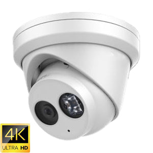 KT-IP-8-D28-IU / 4K WDR Fixed Turret Network Camera with Build-in Mic